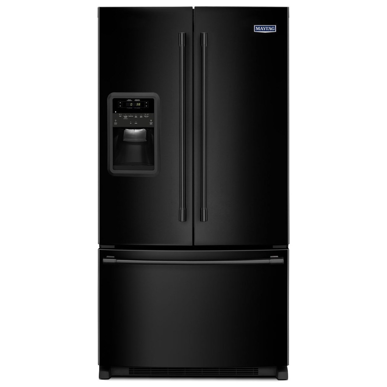 Maytag MFI2269FRB 33 Inch Wide French Door Refrigerator with Beverage Chiller™ Compartment 22